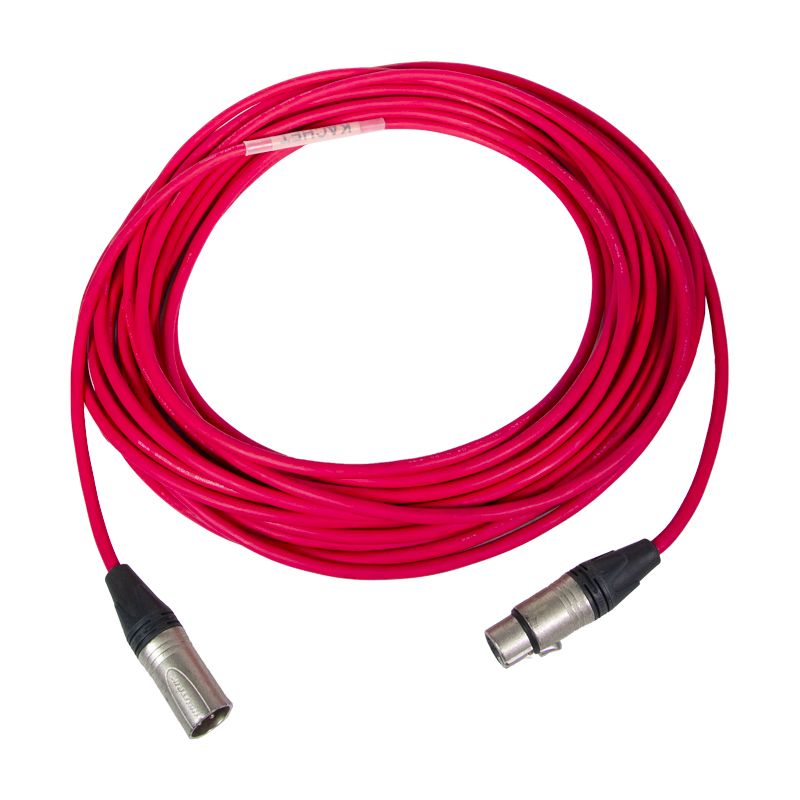 Cable verde XLR 12m