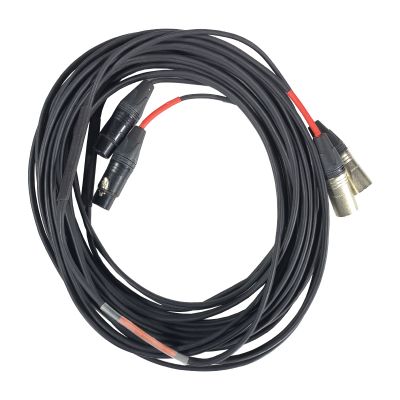 Cable  2 x XLR/m <> 2 x XLR/f 12m.